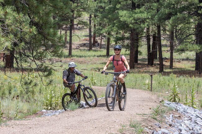 Miles of bike trails await you at Shultz Creek, near Boulder Point.