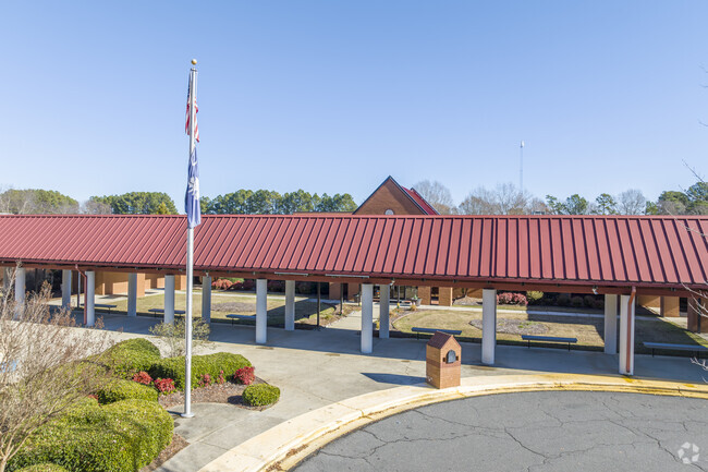 Griggs Road Elementary School entrance.