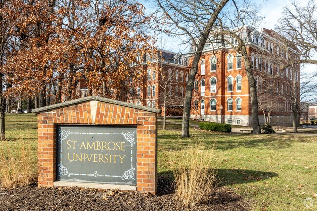 St Ambrose University is a private college in the heart of Davenport.