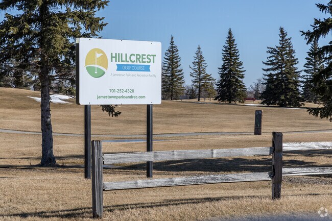Hilllcrest Golf course is an 18 hole public course.