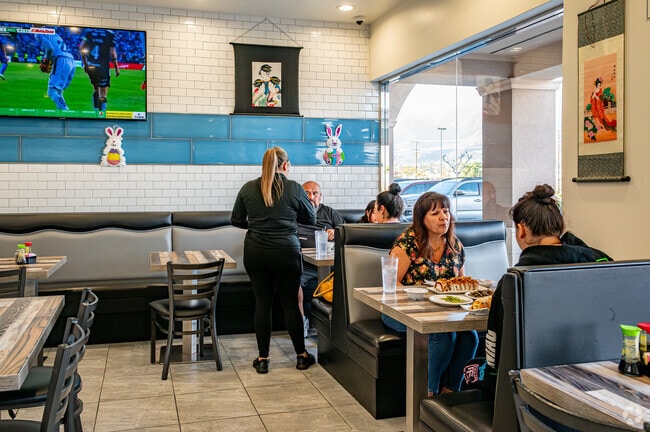 Locals enjoy grabbing lunch or dinner at Sushi Miguel's Style in Verdemont.