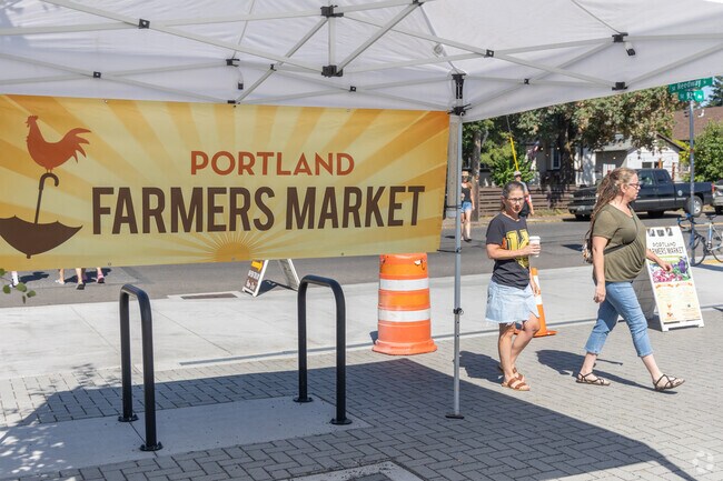 Every Sunday, the Lents Farmers Market provides fresh produce to the Lents community.