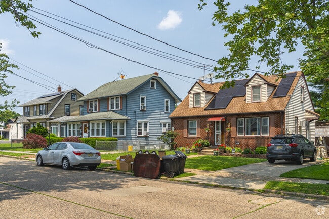 The residential streets of Pennsauken are adorned with a variety of homes such as Cape Cods and American Foursquares.