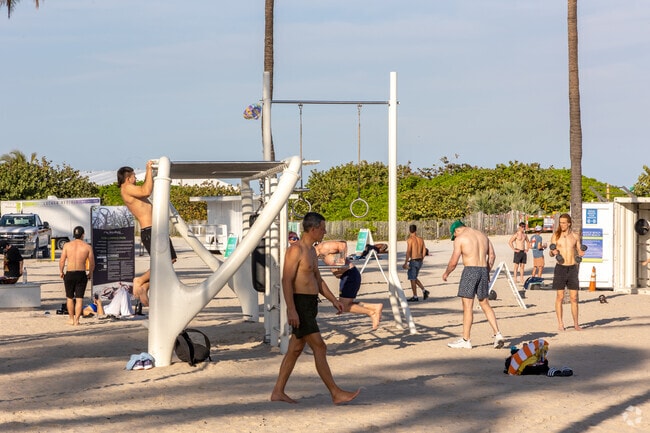 Bunche Park is a short drive from spectacular South Beach.