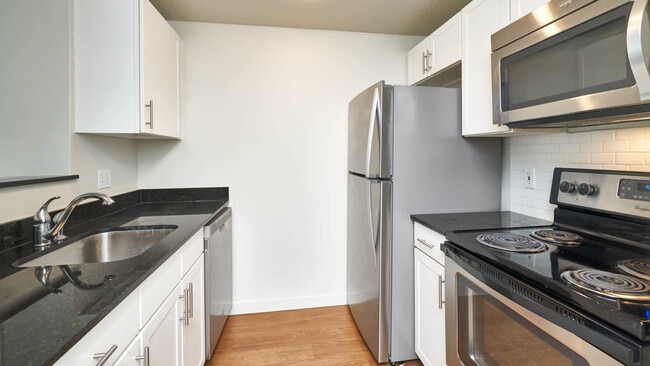 Kitchen with Stainless Steel Appliances