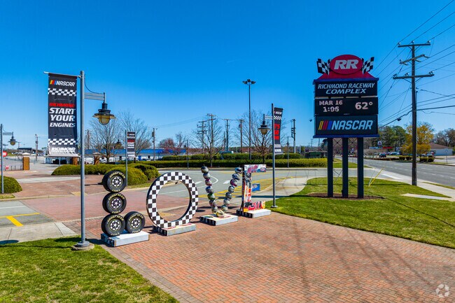 Nascar fans love the Richmond Raceway and the outdoor music venue, Virginia Credit Union Live!