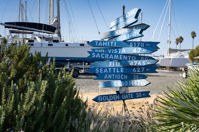 Head to the Napa Valley Marina from Stanly Ranch enjoy the Napa River.