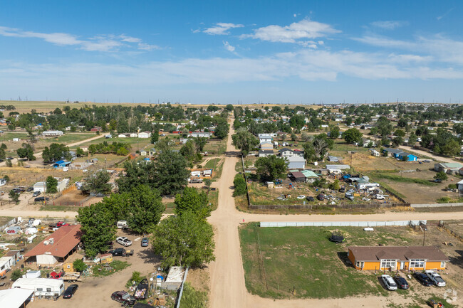 There's plenty of space between homes in Aristocrat Ranchettes in Fort Lupton.