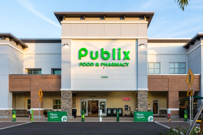 A Publix supermarket is conveniently located in Greenview Shores for your grocery needs.