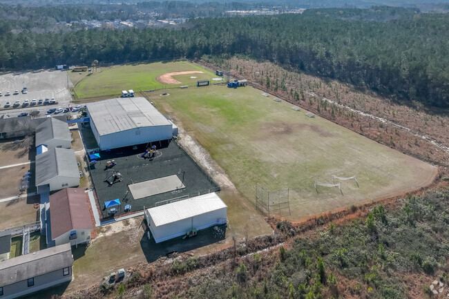 Conway Christian School offers soccer and baseball fields for students.