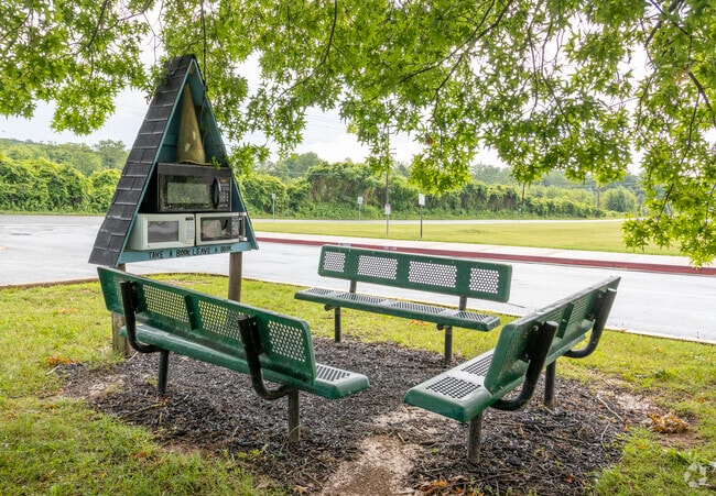 Southampton Middle School free library.