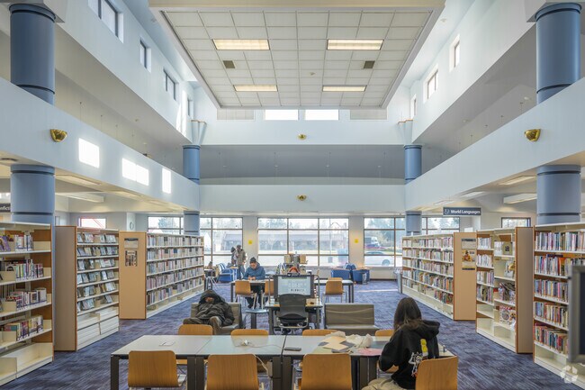 Get some work done or grab a new book form the Parkland Library.