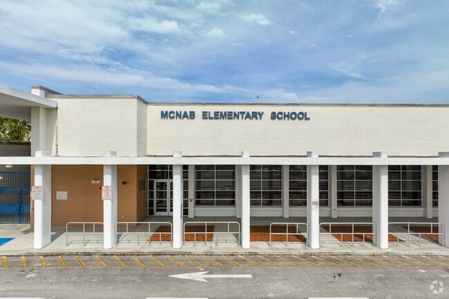 McNab Elementary School is the primary option for the residents of Pompano Shores.