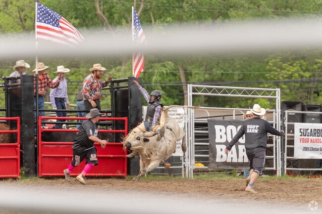 The Alden NY Championship Bull Riding takes place from May till August each year.