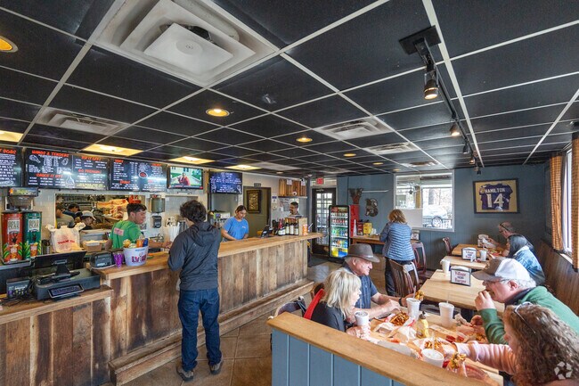 Village Burger is a local hot spot in Dunwoody, GA.