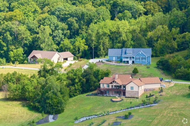 Chuck Swan features ranch-style and two-story homes near the lake.