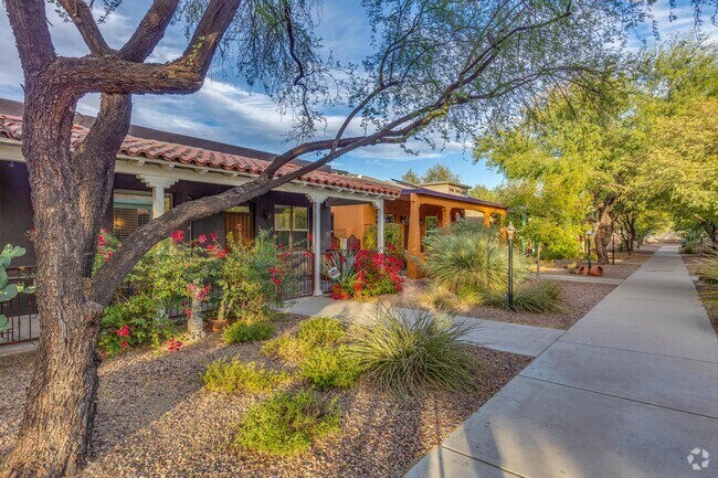 Rows of bungalows can be found in Santa Rita Park just near downtown Tucson.