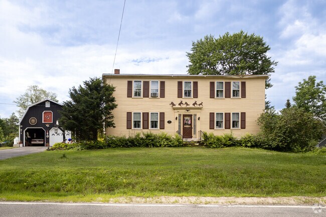 This classic colonial-style home is nestled in Parsonsfield.
