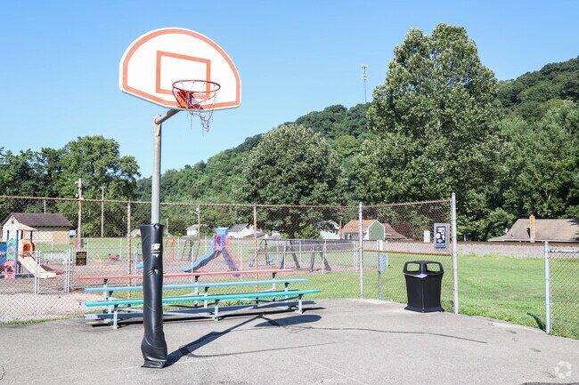 Play a pickup game of basketball at the Scott D. Grove Memorial Park in Hyde Park.