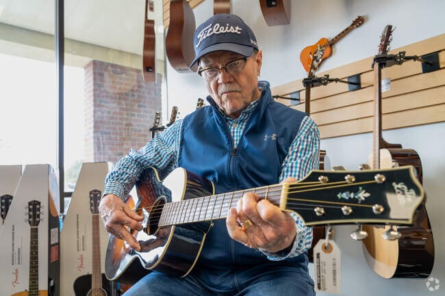 Shop guitars with Cypress locals at Great Southern Music.