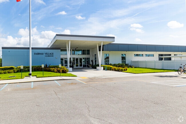 The Fairway Village Clubhouse host several amenities for the residents.