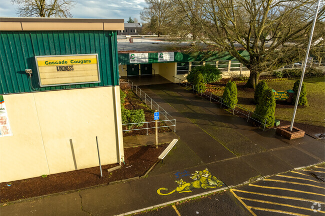Cascade Middle School is a public school serving grades 6-8 in Eugene, Oregon.