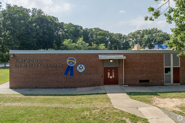 Pinewood Elementary School in Mays Chapel, MD, is known for its excellent education programs.