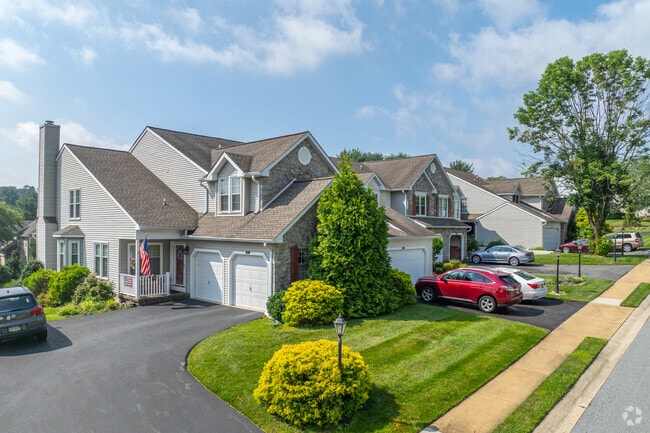 New townhomes are amongst the most common architecture in Birmingham Township.