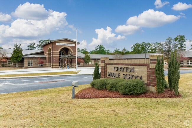 Crayton Middle School prepares students for high school in Lake Katherine.