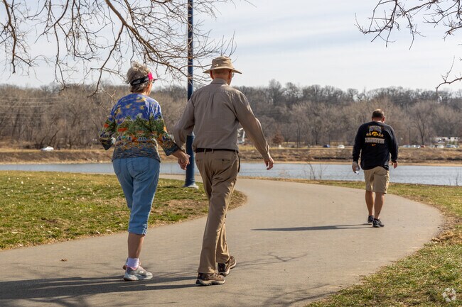 Gray's Lake Park is a close and popular destination for Indianola Hills residents.