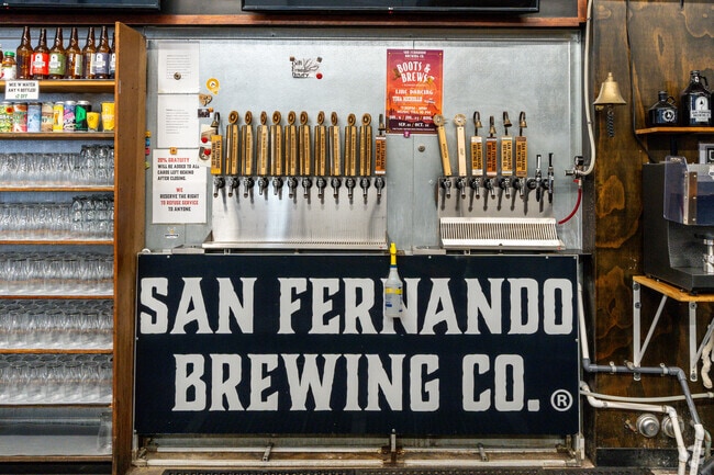 Join friends for beers on tap at the San Fernando Brewing Co. in San Fernando.