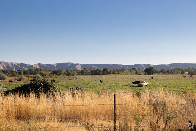 Ranchers work the land in northwest Emmett.