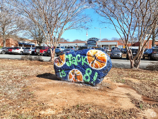 The spirit rock at Billingsville Elementary School is a great place to wish a Happy Birthday.
