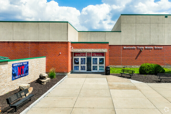 Monticello Trails Middle School was established in 1994.