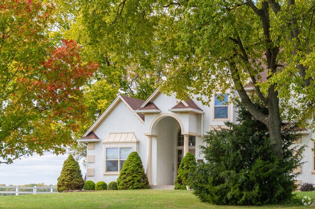 Spacious lots and homes surround the Rainbow neighborhood.