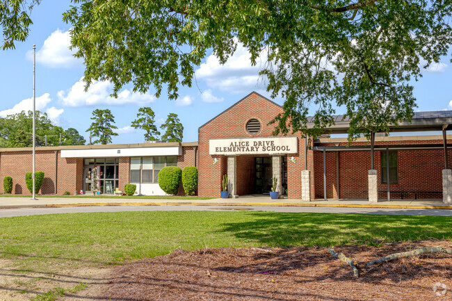 Alice Drive Elementary School provides advanced classes for students.