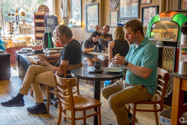 Firetower Coffee is a favorite funky coffee house in Helena.