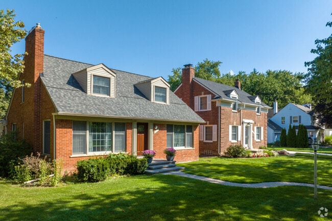 Cape Cod and Colonial homes are just a few of the popular styles in Lathrup Village.