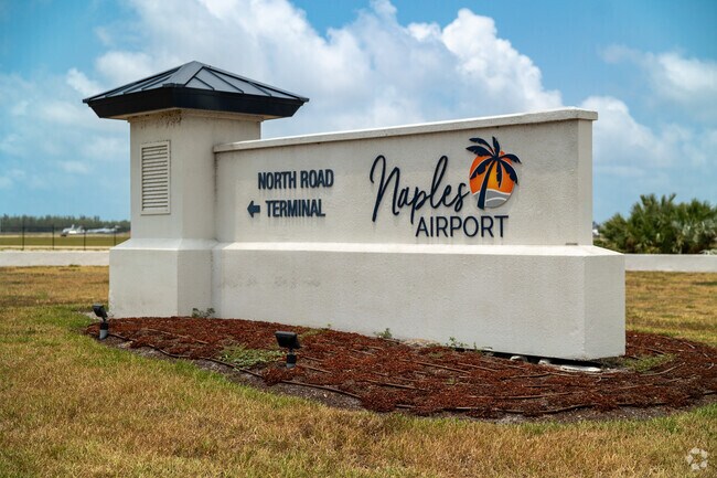 The Naples Airport is just down the road and has private charter aircraft.