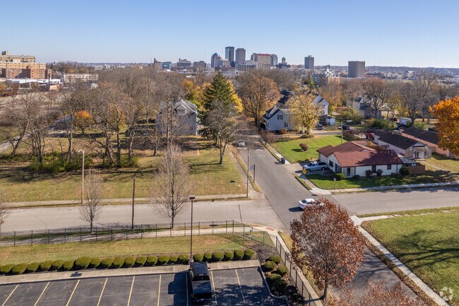 Old Dayton View is located to the northwest of downtown Dayton.
