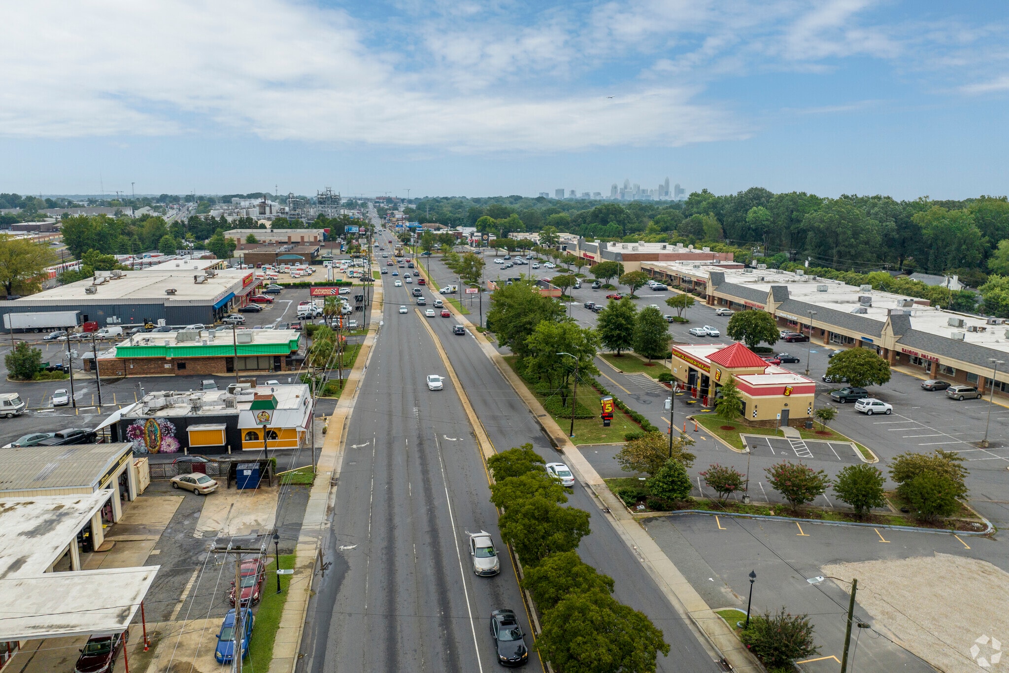 South Boulevard is a bustling area filled with shops and restaurants right next to Yorkmount.