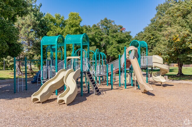 Kids love playing at the playground at Faversham Park.