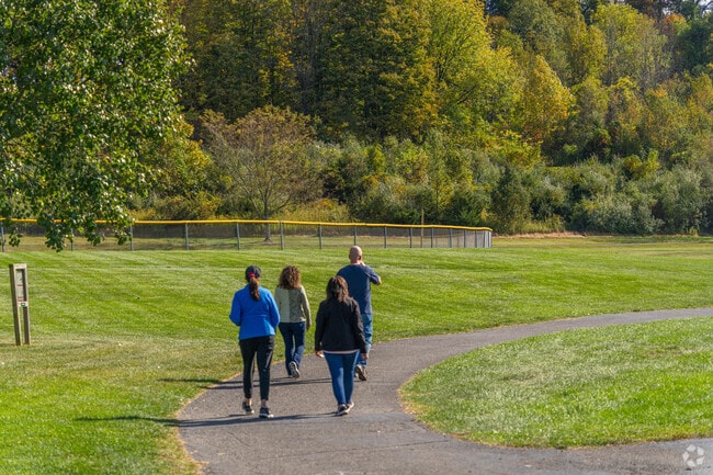 Wheatsworth Park in Hardyston is a popular spot for residents to walk along the paths.