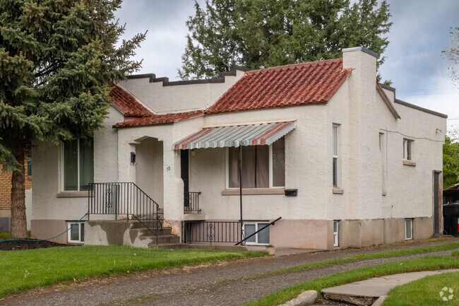 Find spanish style stucco homes like Pedros house in downtown Preston.