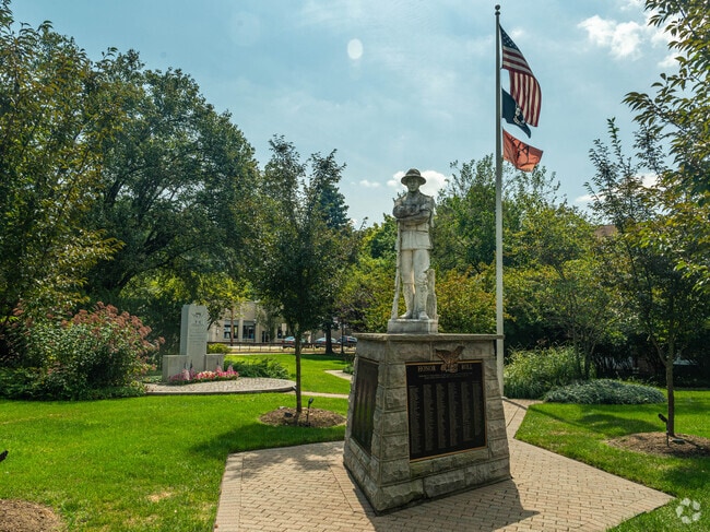 Stop by Veteran’s Park to enjoy the sights or have a picnic.