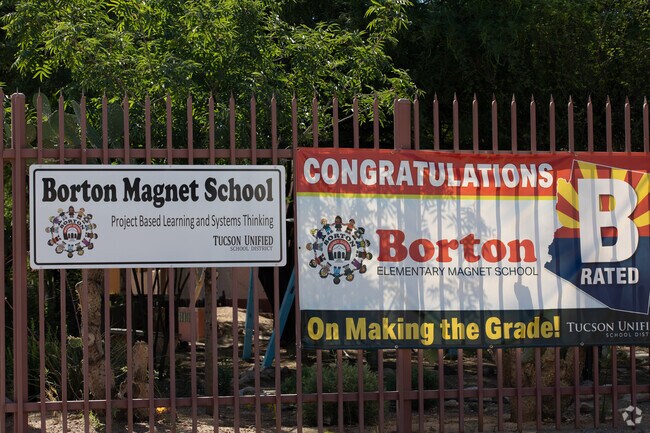 Borton Magnet School is a B rated school.