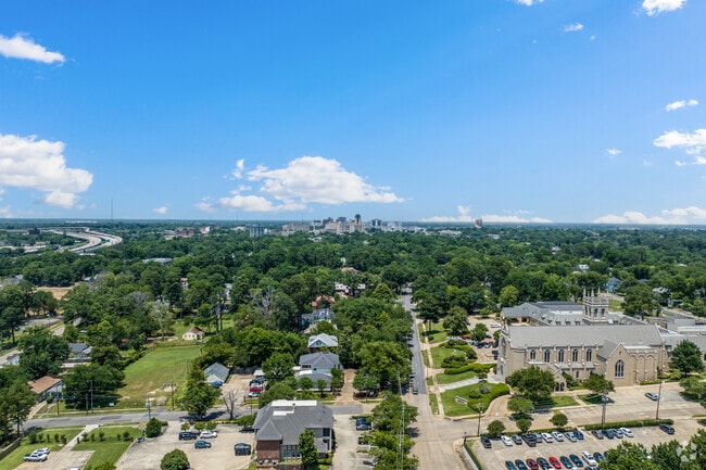 Highland/Stone Hill sits just south of downtown Shreveport.