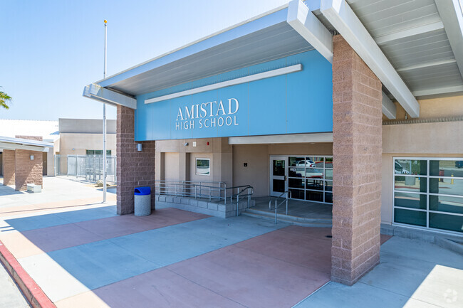 Amistad High School is home of the Eagles.
