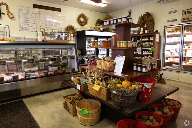 Inside Arnold's you can find deli meats, frozen meats and daily made soups.