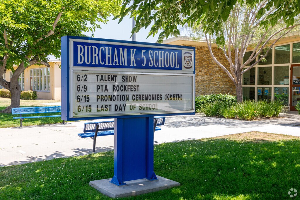 Burcham Elementary School serves grades k to 5.